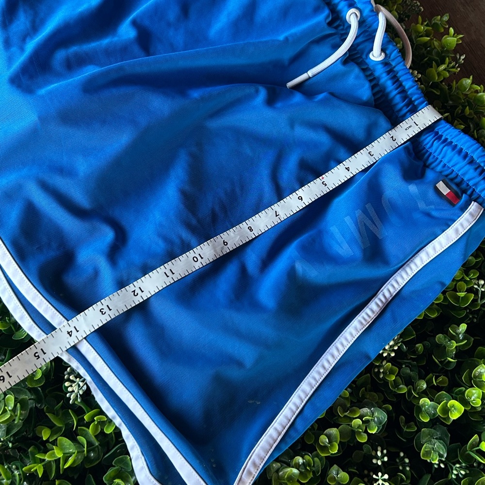 Tommy Hilfiger Women's Blue Athletic Shorts - Picture 4 of 8
